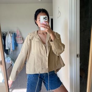 Gap cropped jacket NWOT